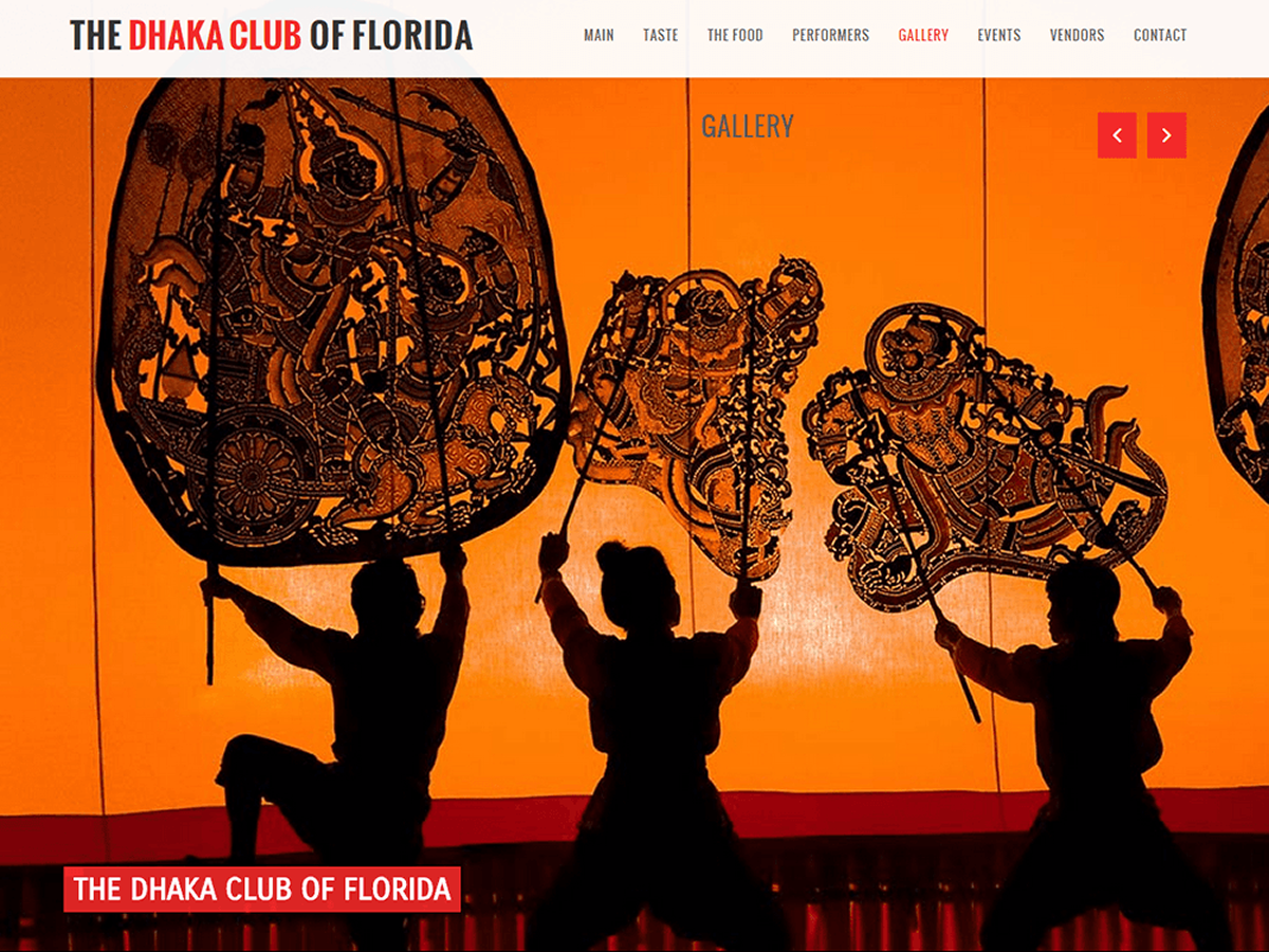 The Dhaka Club of Florida Website