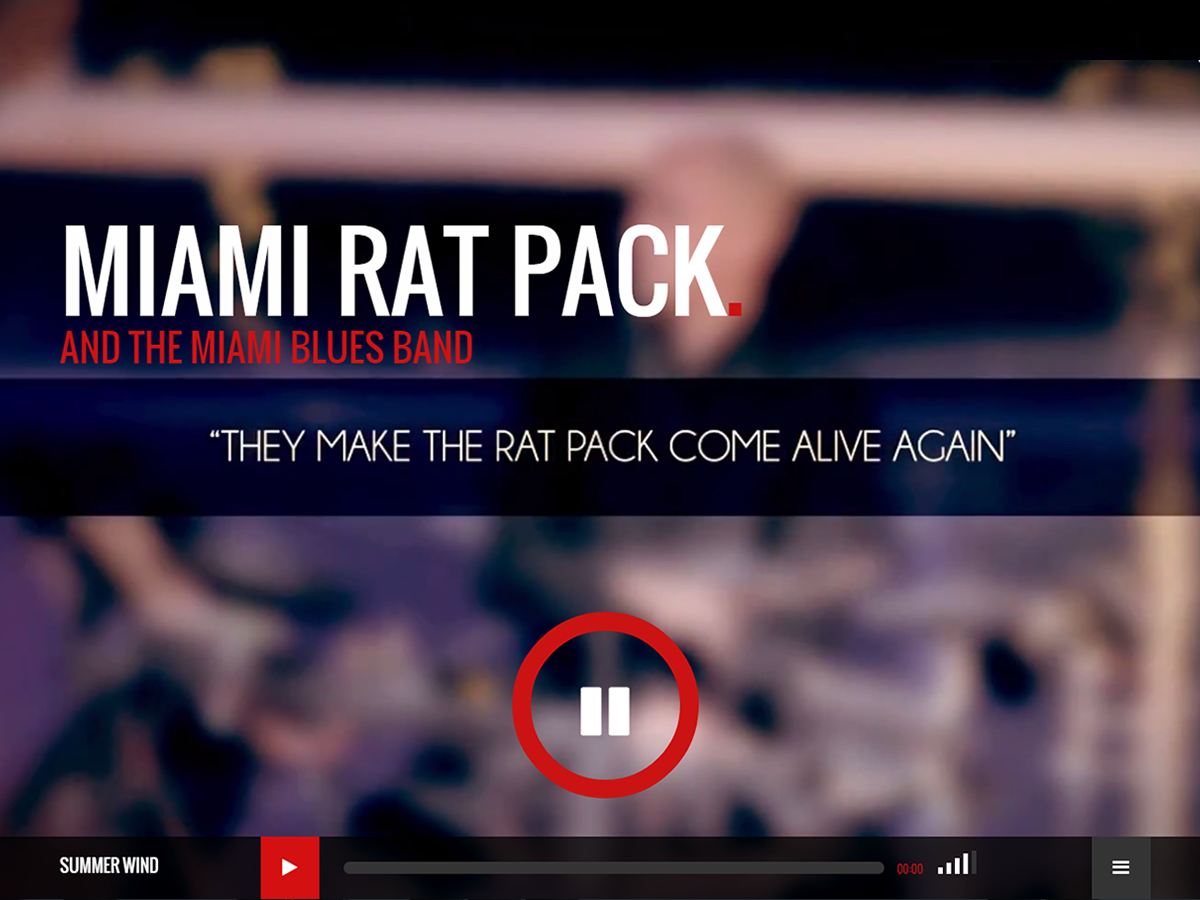 Jack Crooner and the Miami Rat Pack